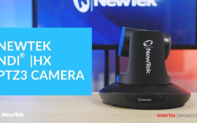 NEW! NewTek NDI®|HX PTZ3 Camera