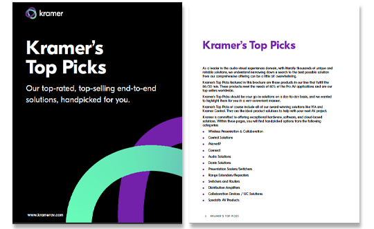 Kramer Top Picks 2022